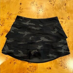 Athleta Girl Camo Lux Print Swing Skort